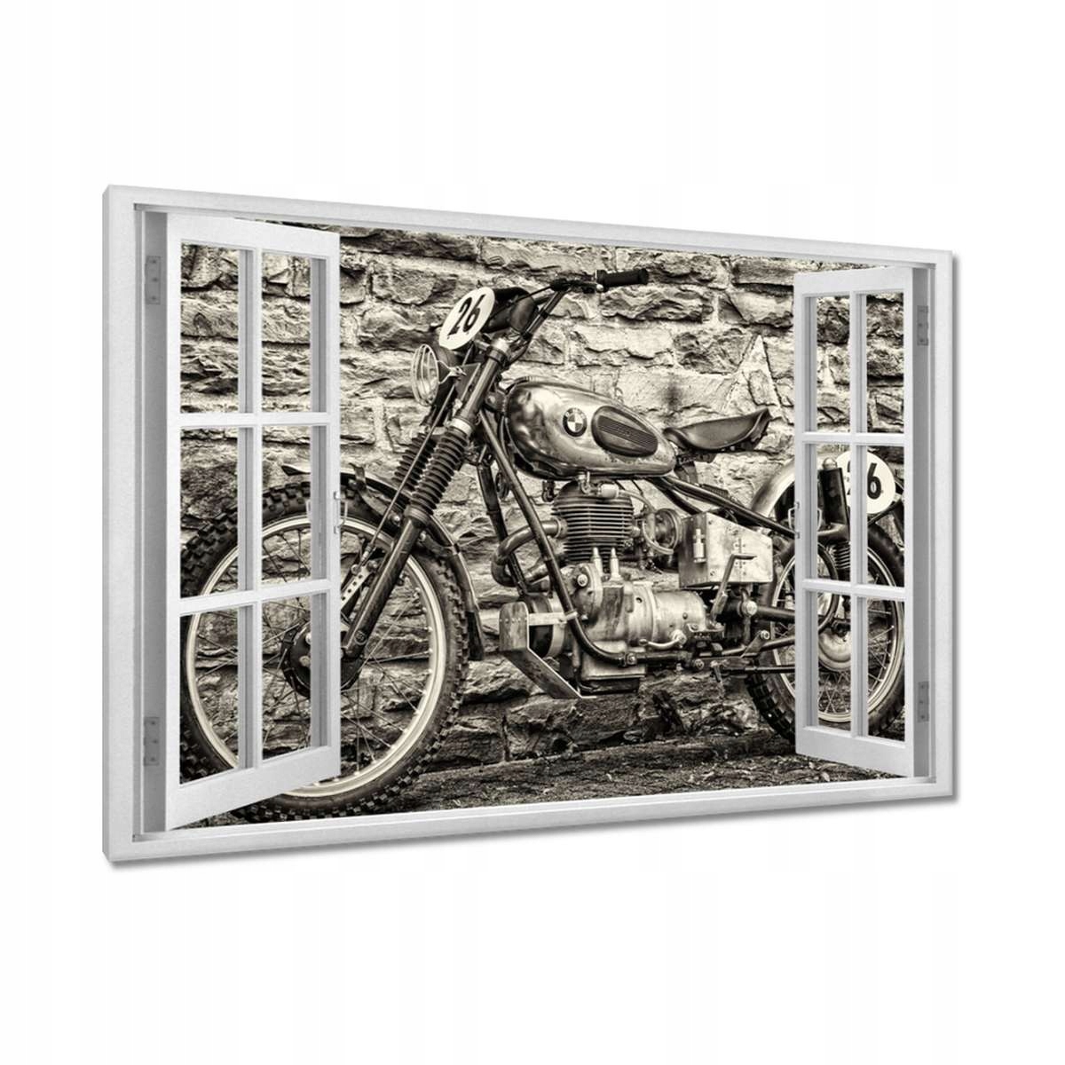 Obrazy 120x80 Motocross Bmw