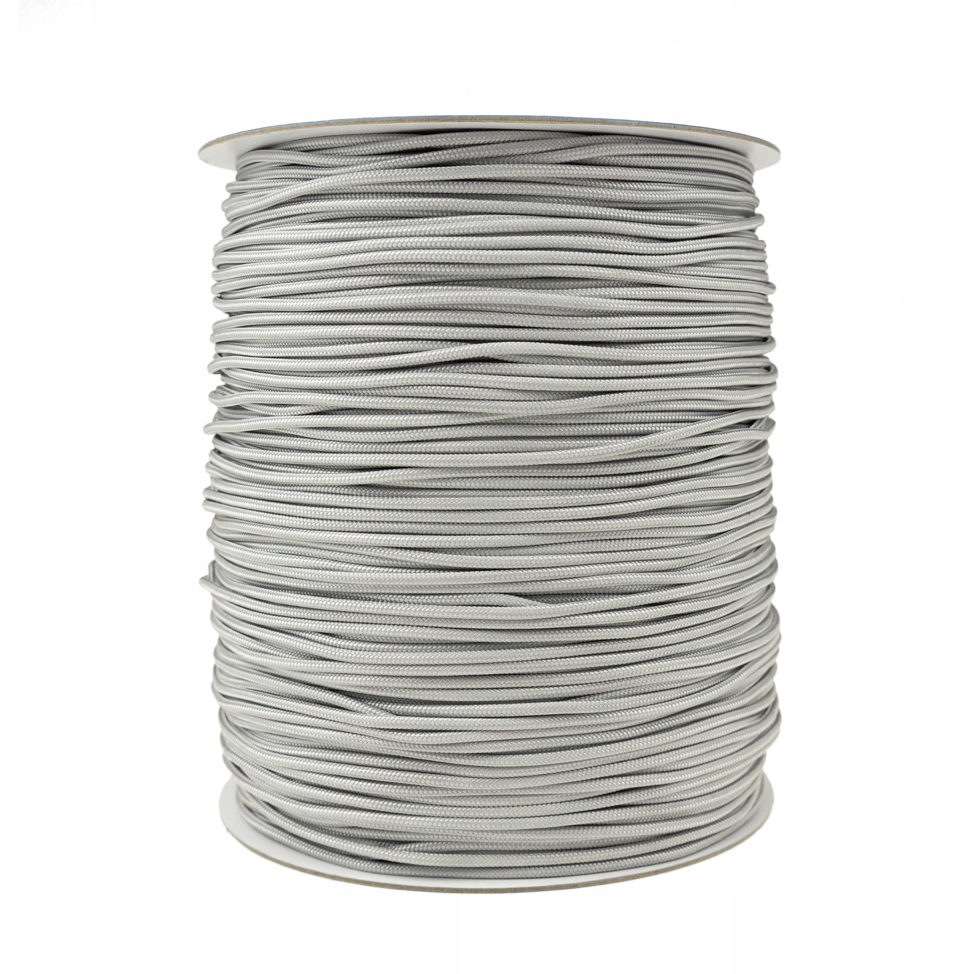 Značkový šedý Šňůrka pro rolety s balicími žaluziemi 2,2 mm, pletená, 500 m, rolovací