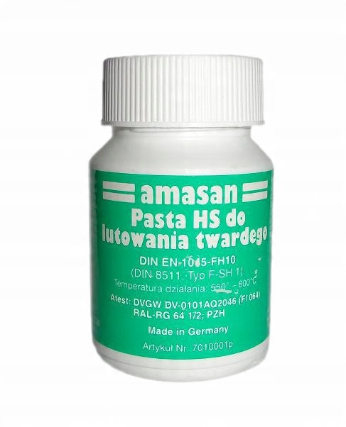 

Pasta Hs Do Lutowania Twardego Amasan 100g topnik
