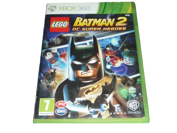 XBOX 360 LEGO BATMAN 2 DC SUPER HEROES GRA X360