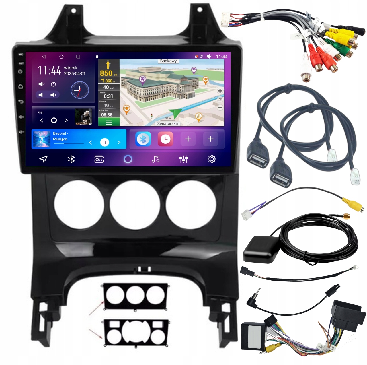 Autorádio S Carplay Pre Peugeot 3008 2009-2015 Wifi Android 4GB 64GB