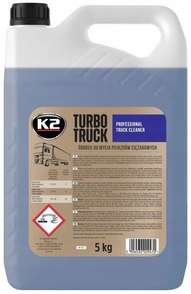 

K2 Turbo Truck Piana Aktywna Mycie Ciężarówek 5KG