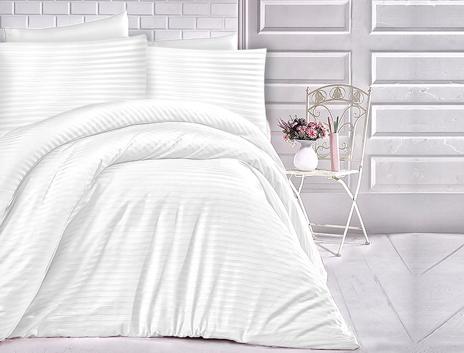 Povlečení z bavlněného saténu Cizgili 160x200 premium