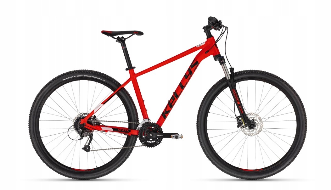 Rower 27,5 Kellys Spider 50 rama M czerwony R23
