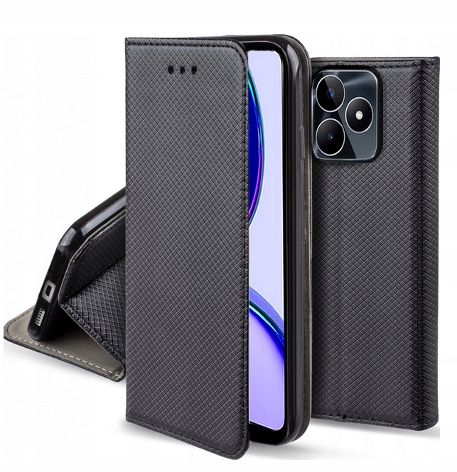 Etui do REALME C53 SMART MAGNET + SZKŁO HARTOWANE na CAŁY EKRAN EAN (GTIN) 5905369428944