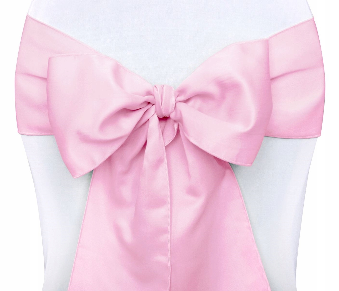 

Szarfy Kokardy Na Krzesła różowe na ślub 10 sztuk