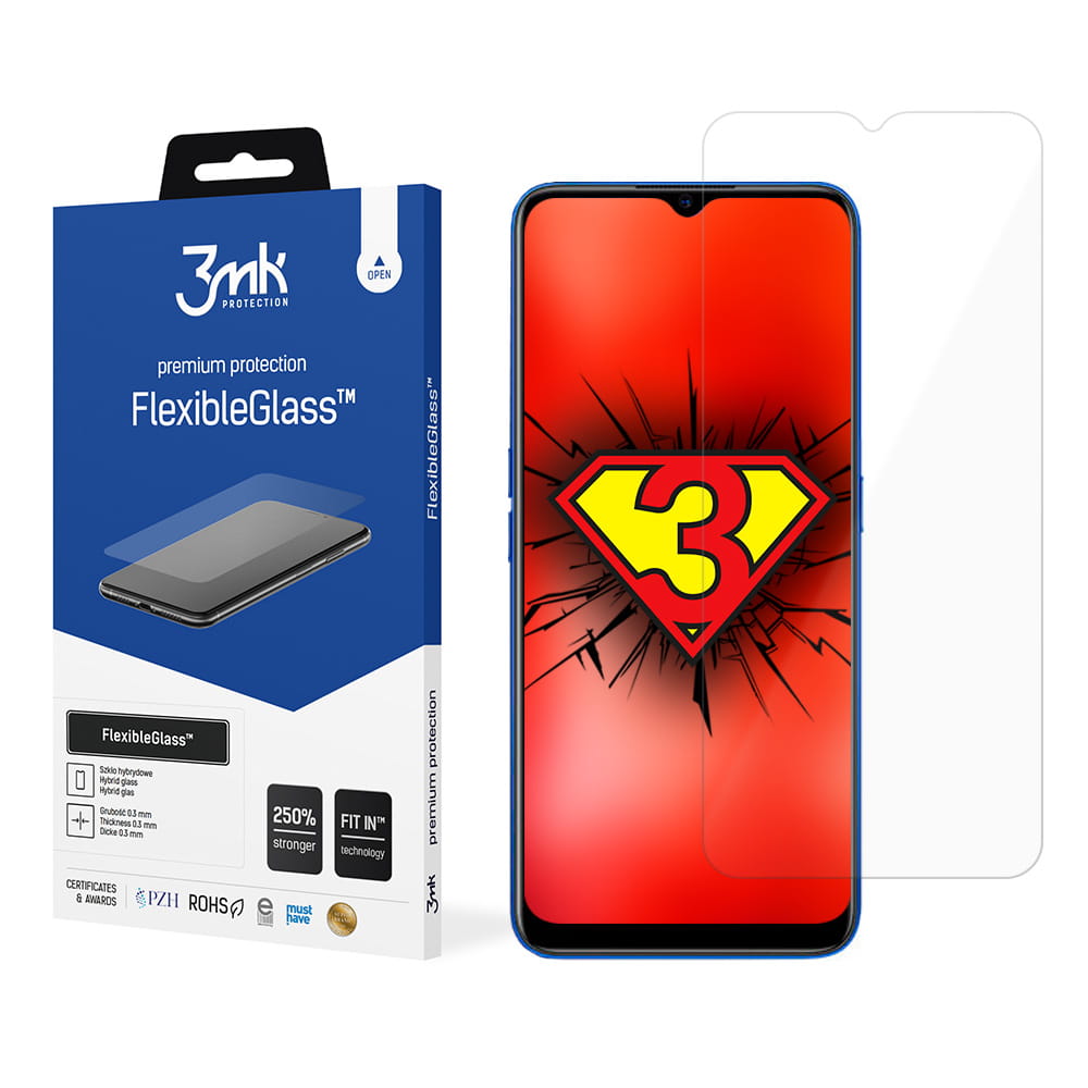 

Szkło hybrydowe do Oppo A11x - 3mk FlexibleGlass