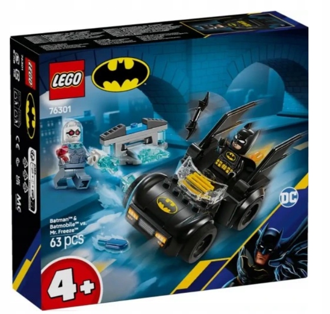 Lego 76301 Hrdinové DC Batman A Batmobil Versus Mr. Freeze