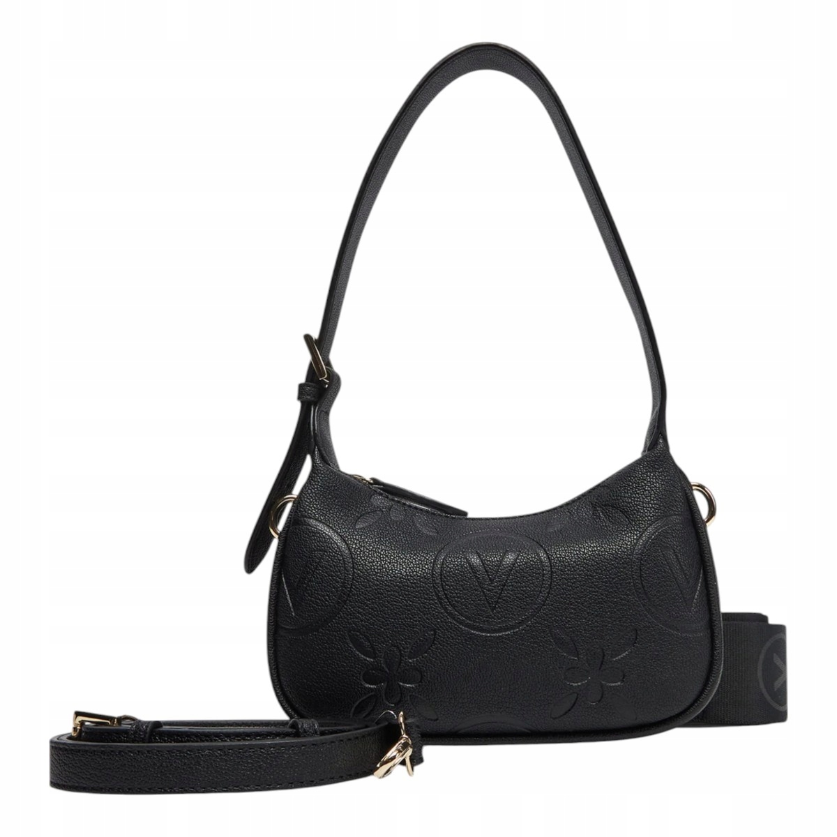 Valentino Dámská Kabelka Samba Re Hobo Bag Černá