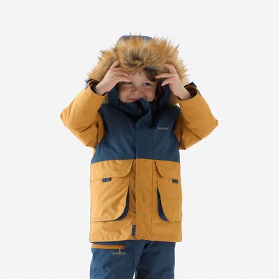 Parka turystyczna dla dzieci r.98 Quechua Mountain