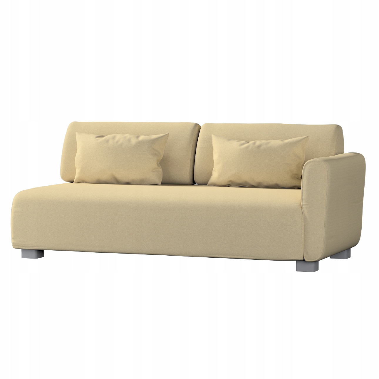 Poťah na 2-miestnu pohovku s jedným podrúčníkom Mysinge Ikea, zelený