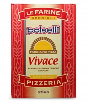 (dp) Mouka 25 Kg Polselli Vivace Rossa