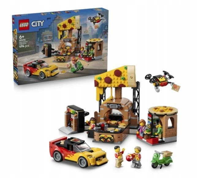 Lego(r) City 60496 Zážitek Z Rozvozu Pizzy...