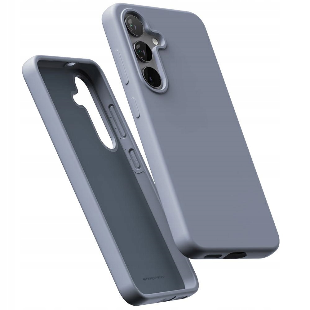Mercury Pure Magsafe Silicone do Galaxy S25 Plus Lawendowy