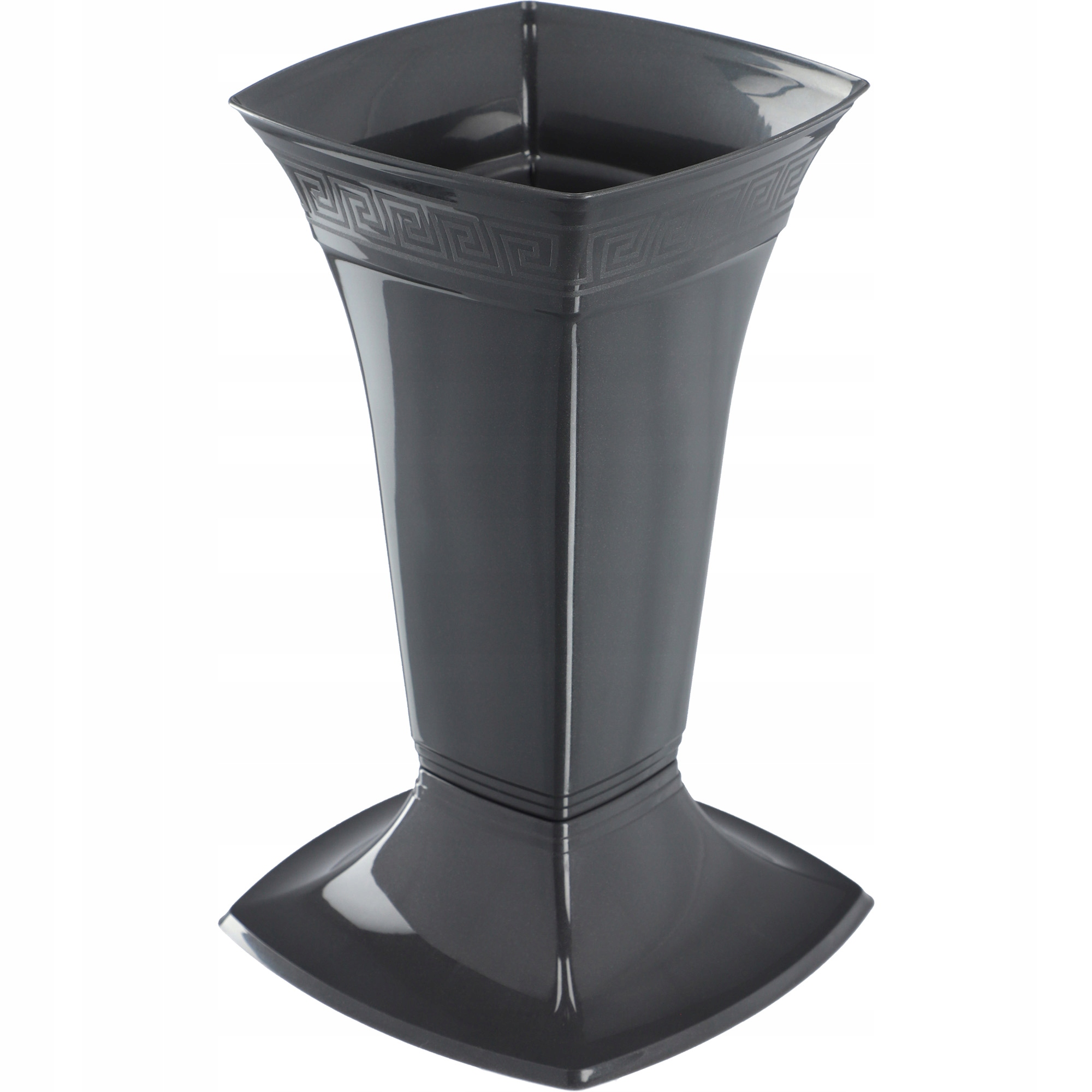 

Wazon Na Cmentarz Grób Flakon Nagrobny 30cm Grafit