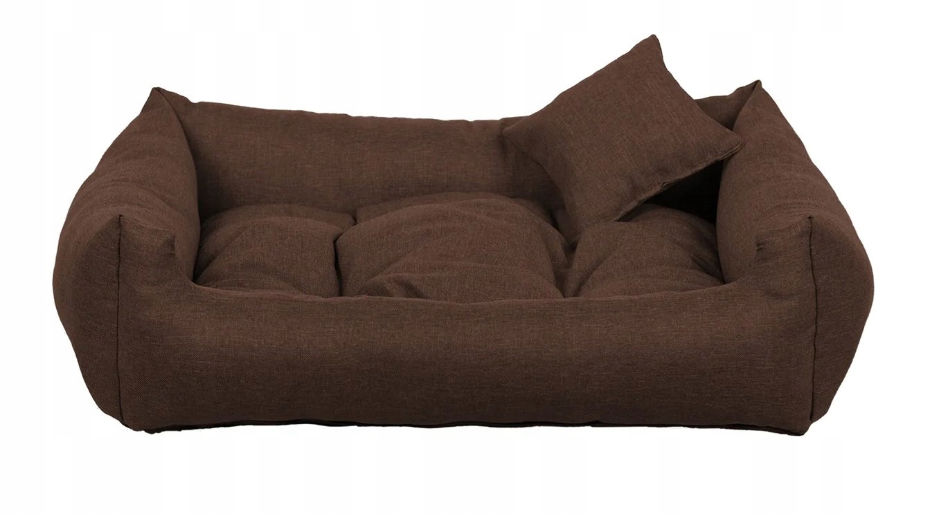 Levně Sawana obdélníkový pelech pro psa, hnědý 55 cm x 45 cm