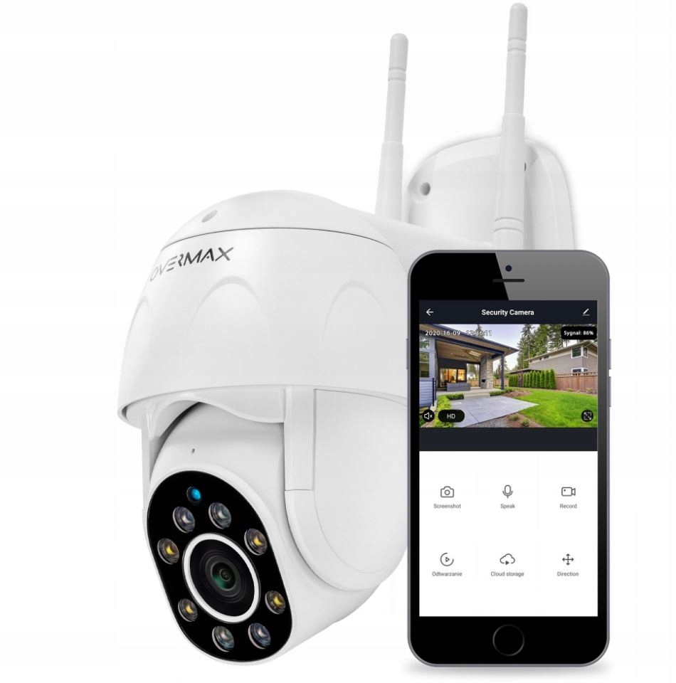 

Kamera Obrotowa WiFi Ip Monitoring Full Hd Smart