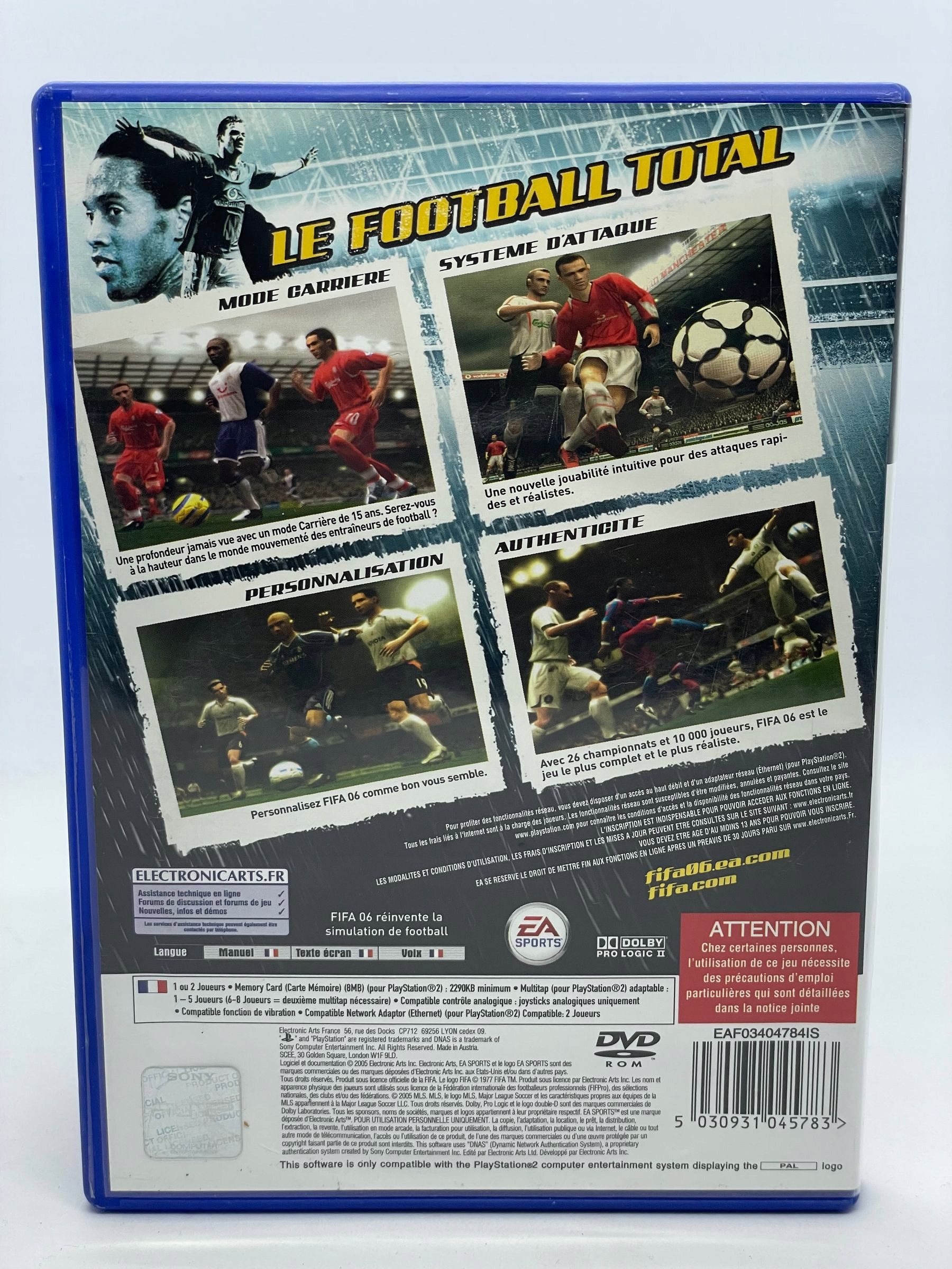 Gra FIFA 06 PS2 (FR) Tematyka gry akcji