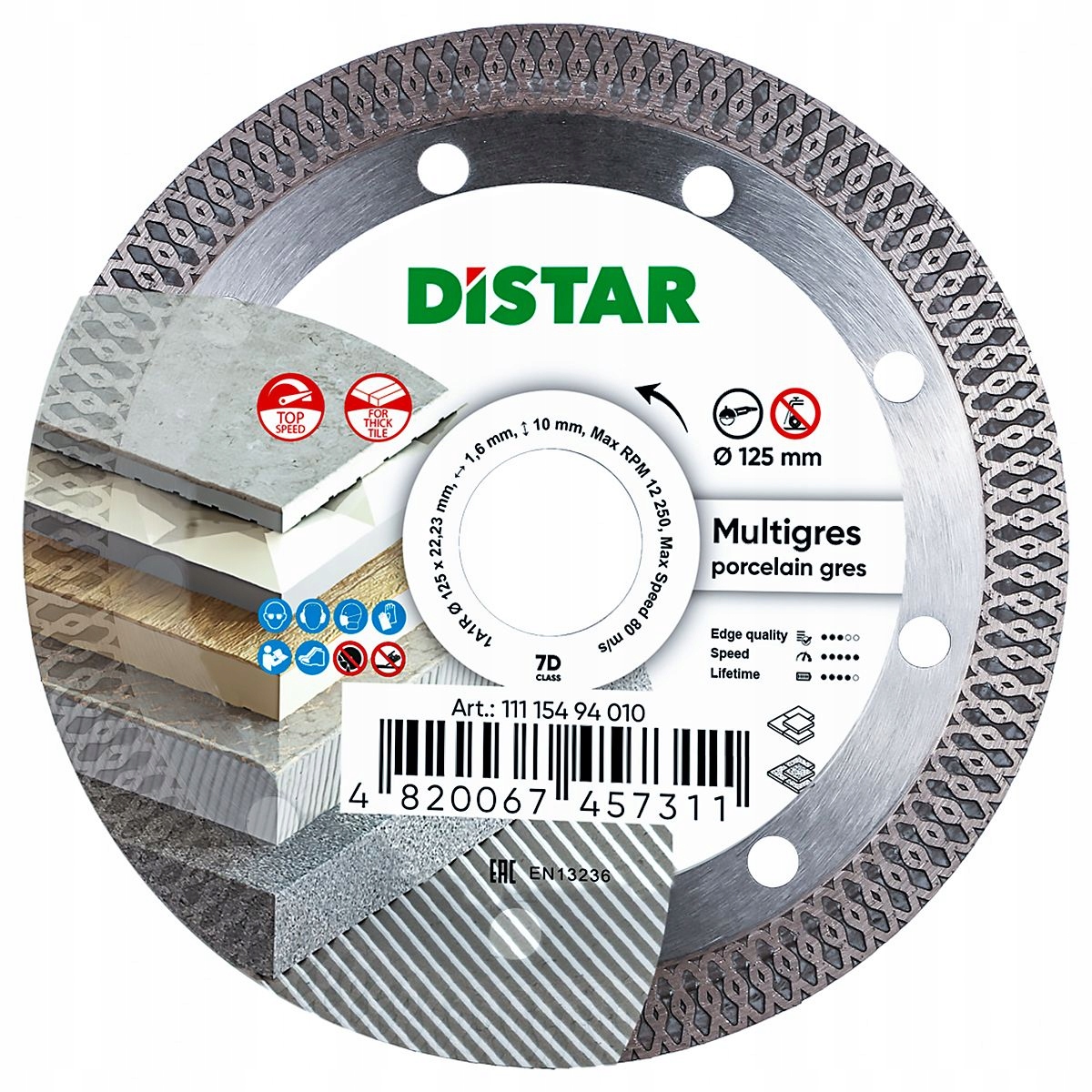 Tarcza diamentowa Multigres 125 mm DiSTAR