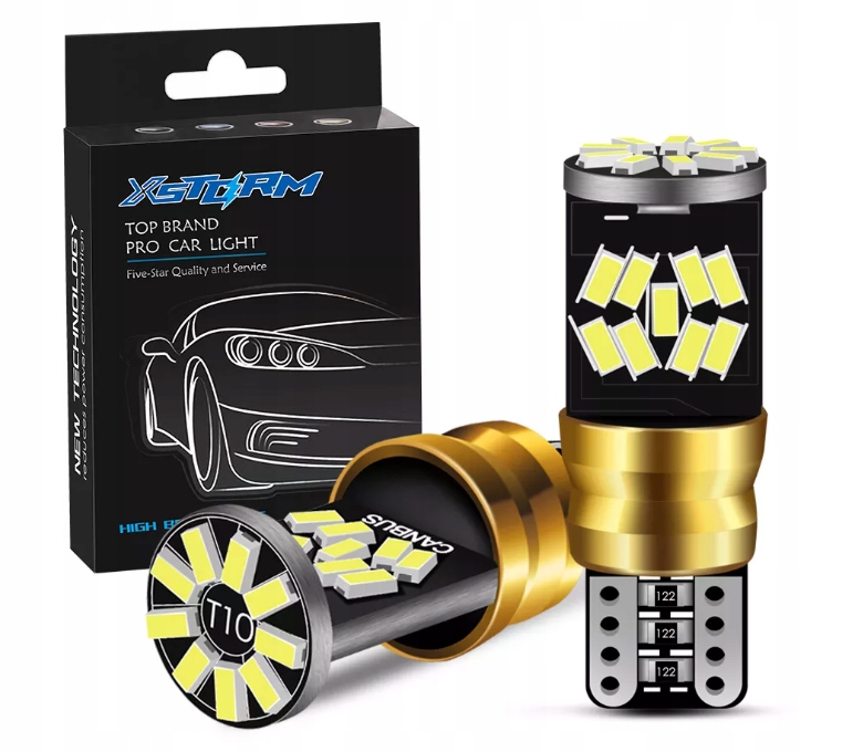 

Żarówki Led Postojowe Xstorm 360° T10 W5W Canbus