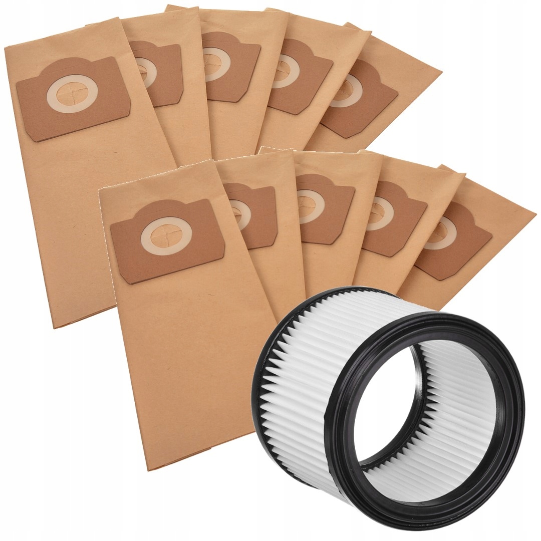 Filtr Worki PAPIEROWE do BOSCH GAS-15 GAS-20 1200