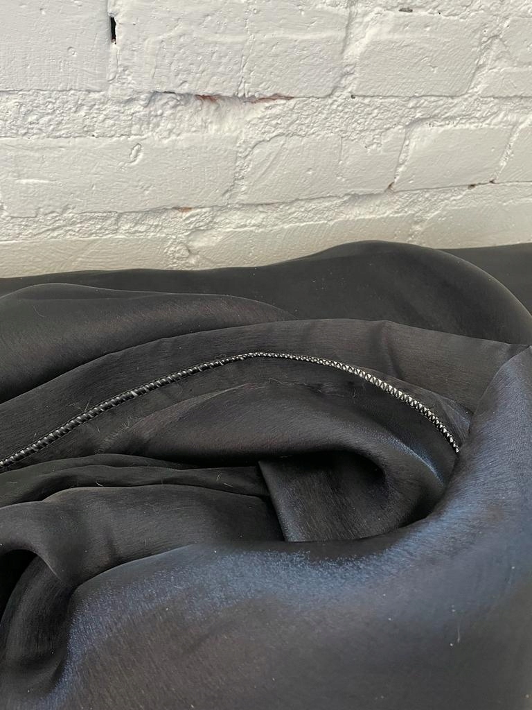 

Organza, organtyna 280cm, czarna