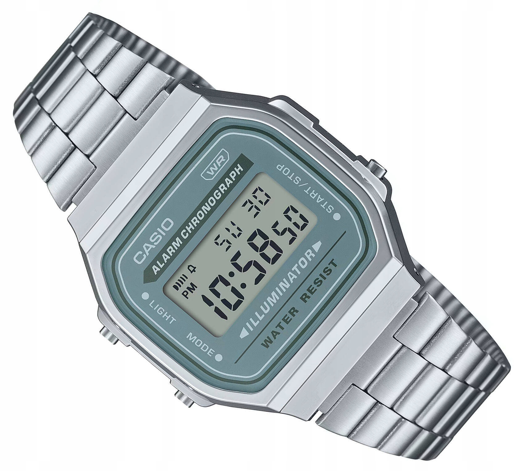 Klasické Hodinky Casio Retro A168WA -3AY Vintage Unisex Náramek