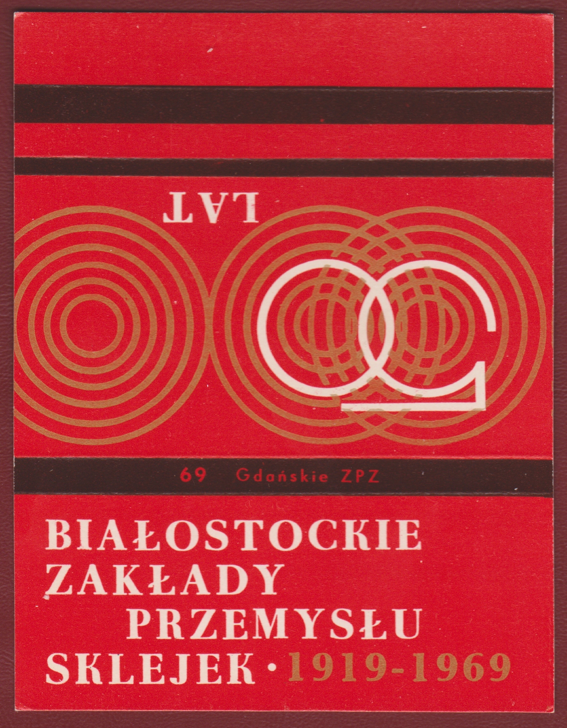 Białystok Zakłady Sklejki 50 lat filumenistyka PRL