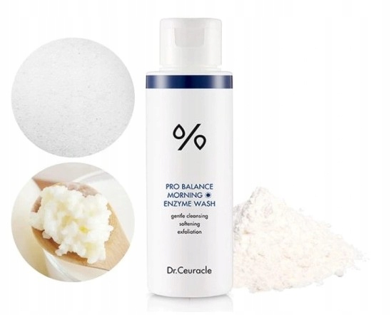 DR.CEURACLE_Balance Morning Enzyme Wash tónovací vločky na obličej s ahoj