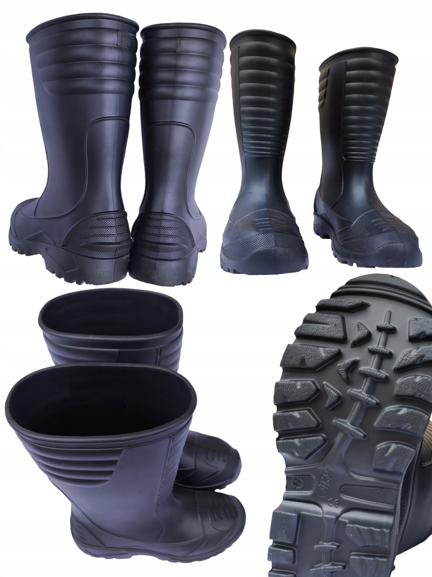 BUTY KALOSZE OBUWIE DAMSKIE PIANKOWE LEKKIE WYTRZYMAŁE ROZMIAR 37 / 38 GW24 Model Wyski