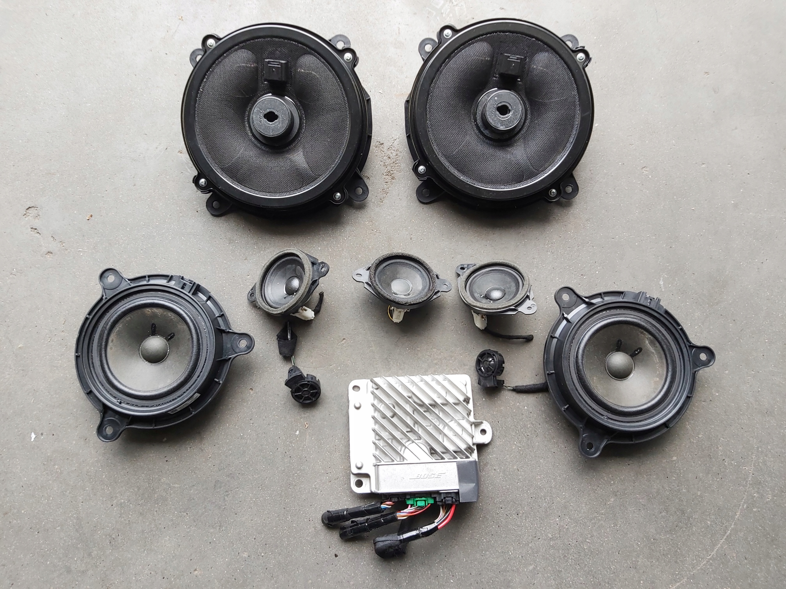 speakers speaker amplifier BOSE MAZDA 6 III GJ