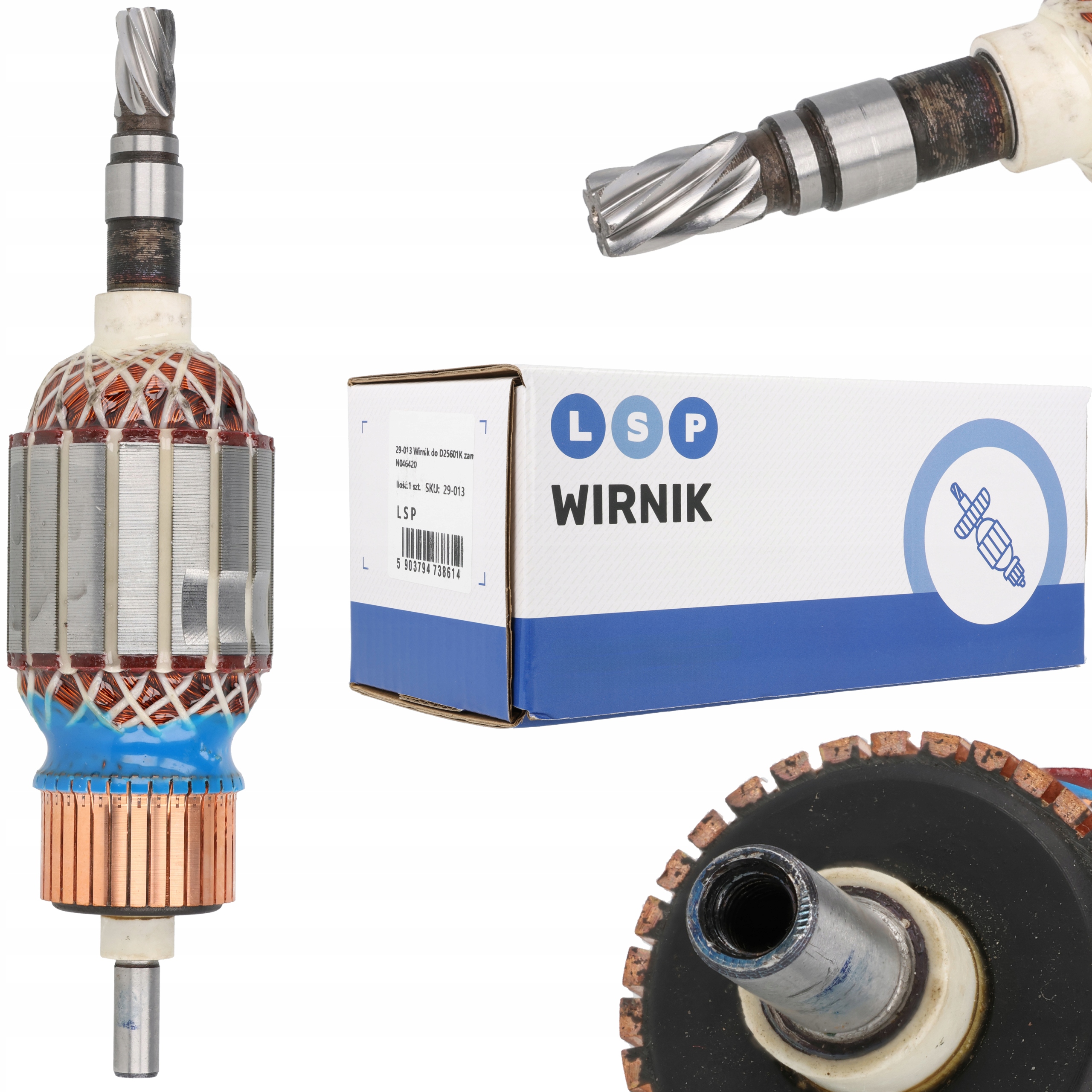 Wirnik Dewalt D 25601 25602 25603 25604 K N046420 Do Młota 1250W 7 Zębów