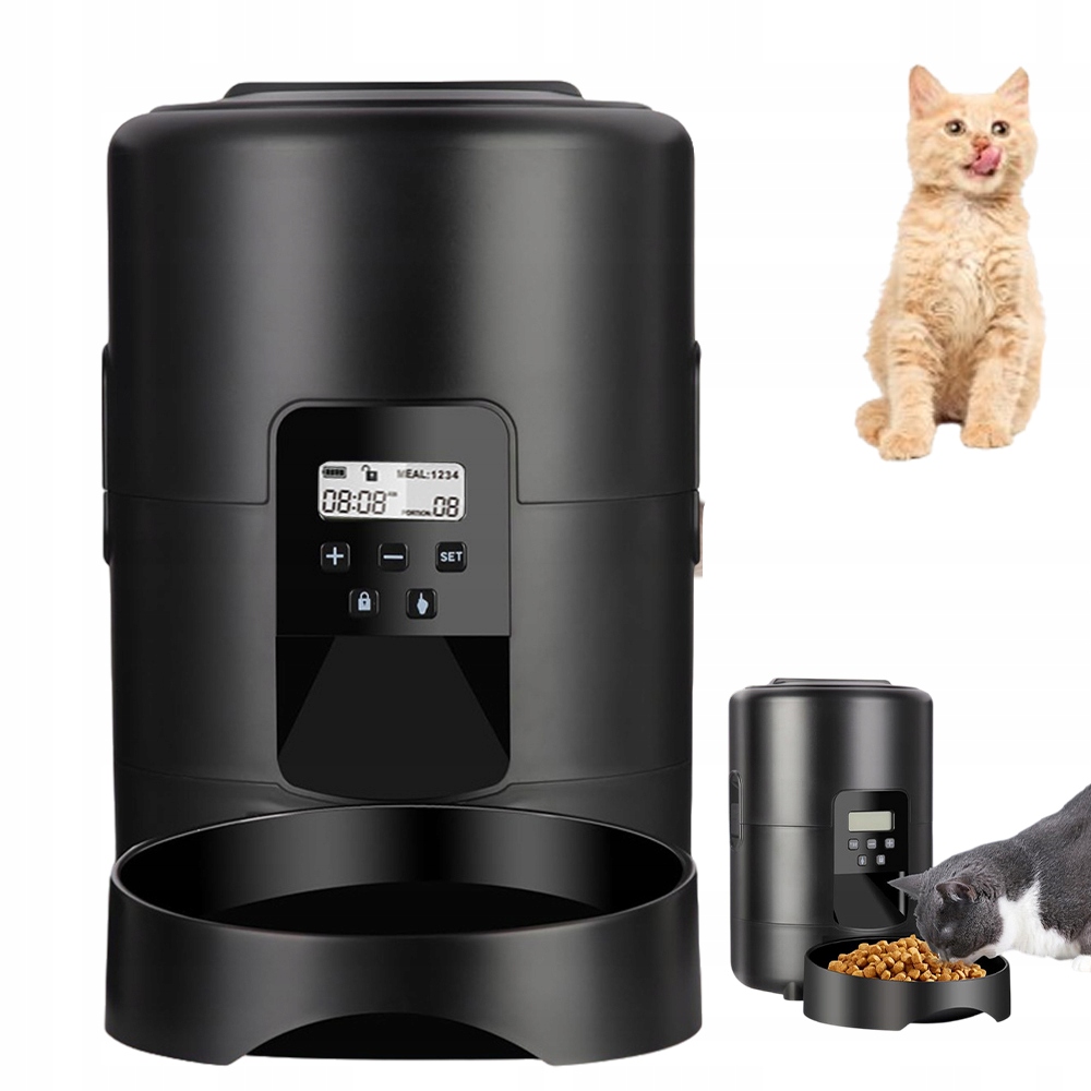 Inteligentní automatický Dávkovač krmiva Pro Psa Kočku 2L 26*17,5CM