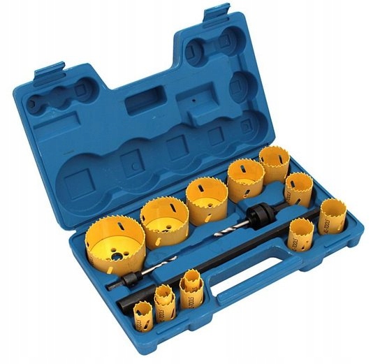 Děrovačky Na Kov A Dřevo Bimetal Korunkový Vrták 17