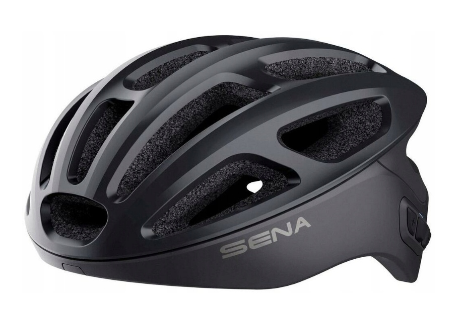 Sena Cyklistická Přilba R1 Road S Interkomem, Velikost L (58-62 CM Černá