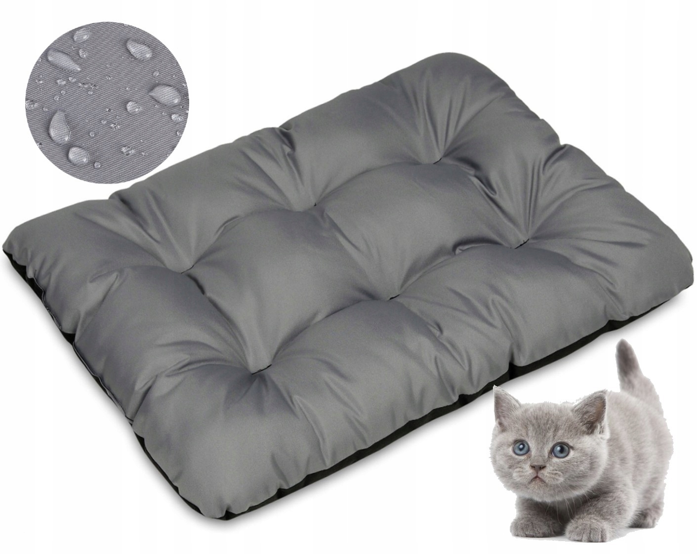 Levně Pelíšek pro psa s polštářem 100x70 ocel