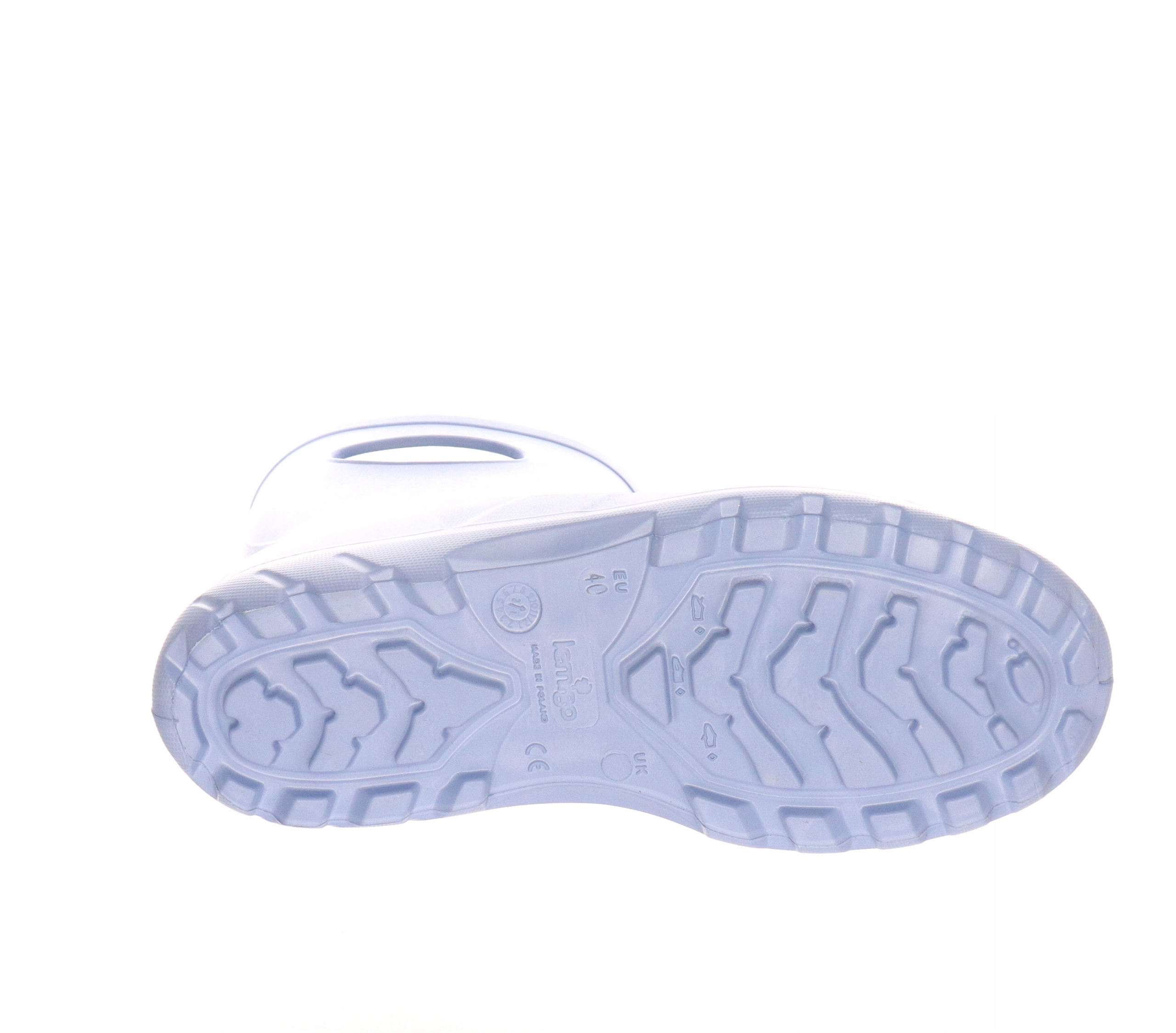 Lemigo Kalosze piankowe Garden jasno niebieski 40 Wzór dominujący bez wzoru