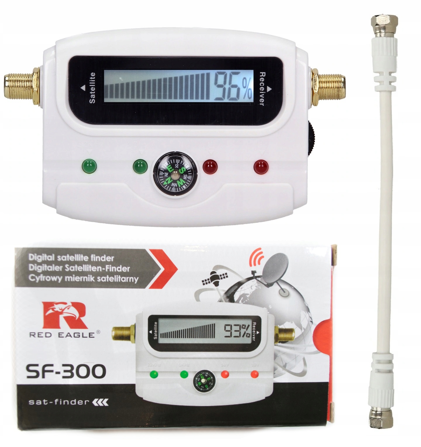 

Cyfrowy Miernik Sygnału DVB-S2 LCD Satelitarny Sat