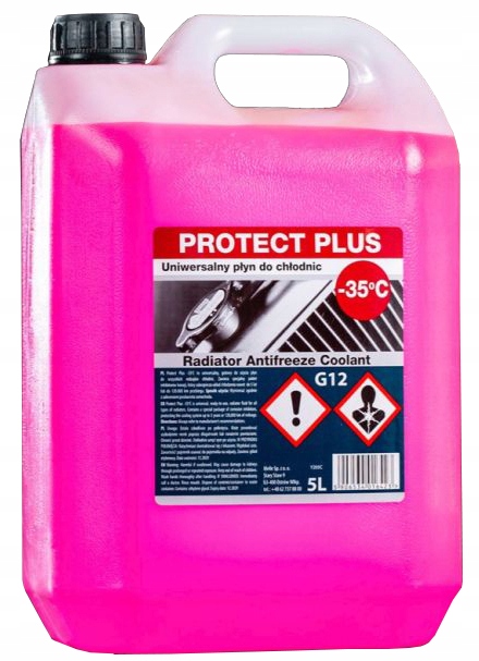 Protect Plus Płyn Do Chłodnic -35°C G12 Czerwony 5L