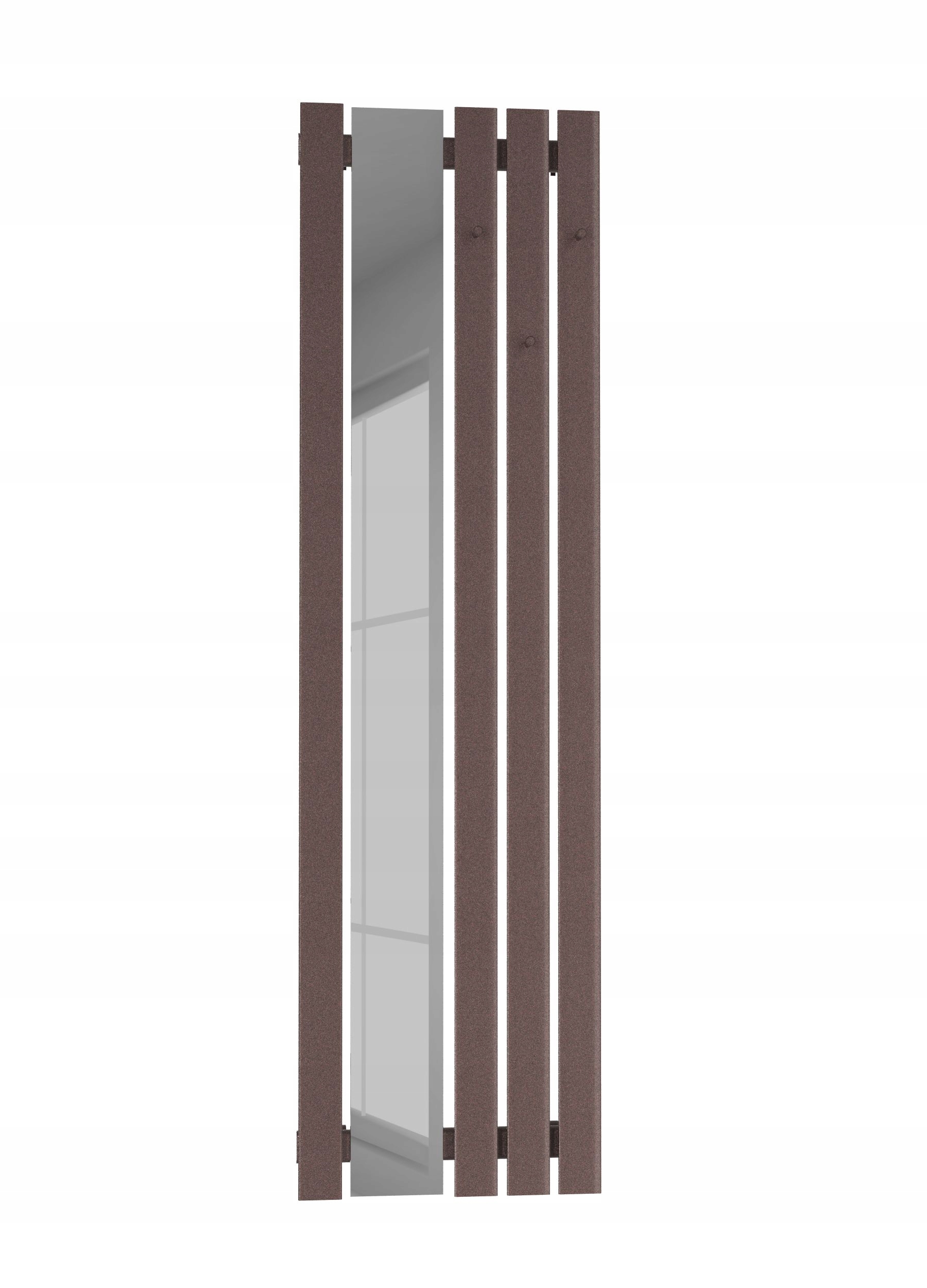 Dekoratívny panelový radiátor Bello mirror hook 140/52 Bordó