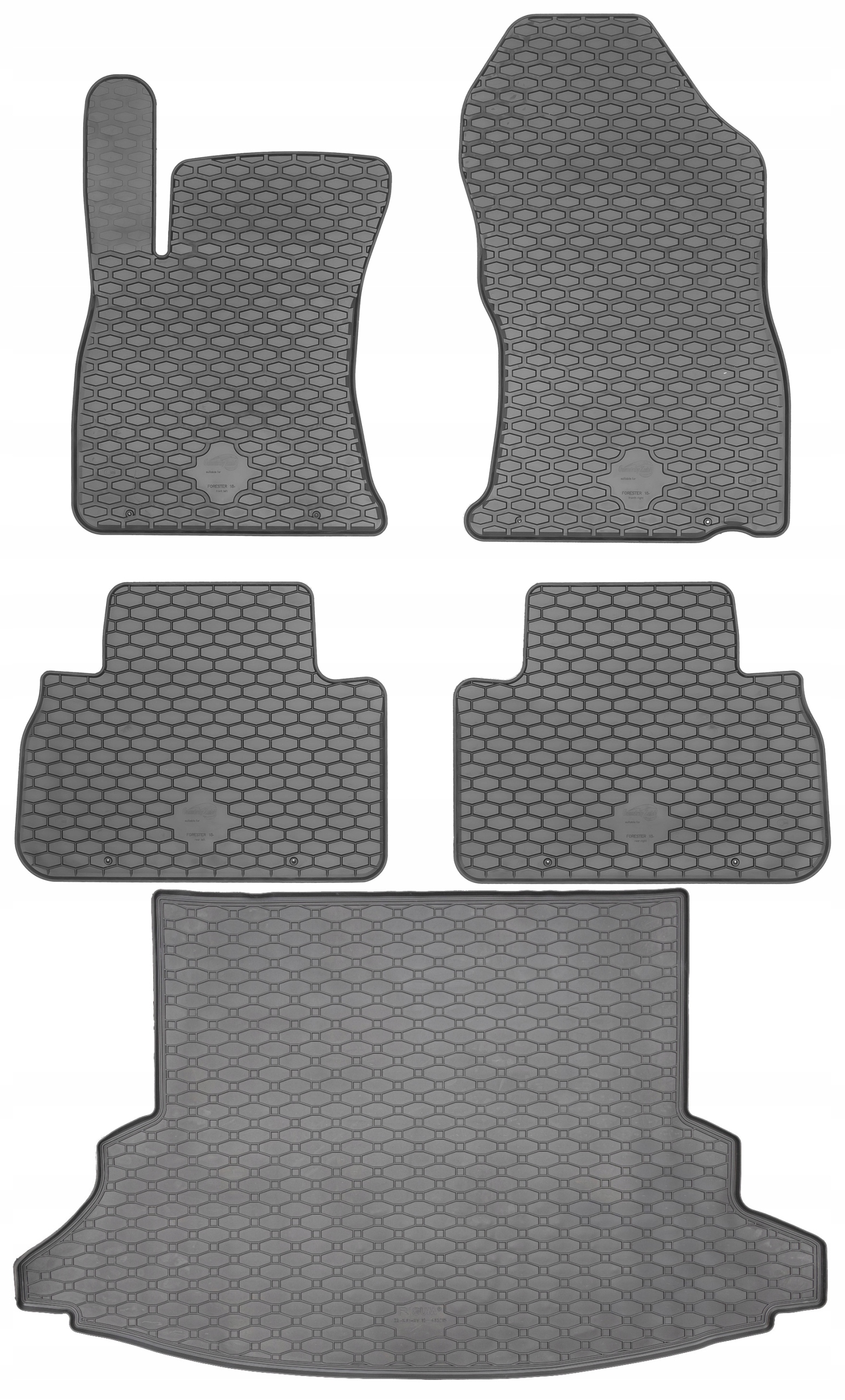 Subaru XV II Crossover 2020- Sada Koberce batožinový priestor