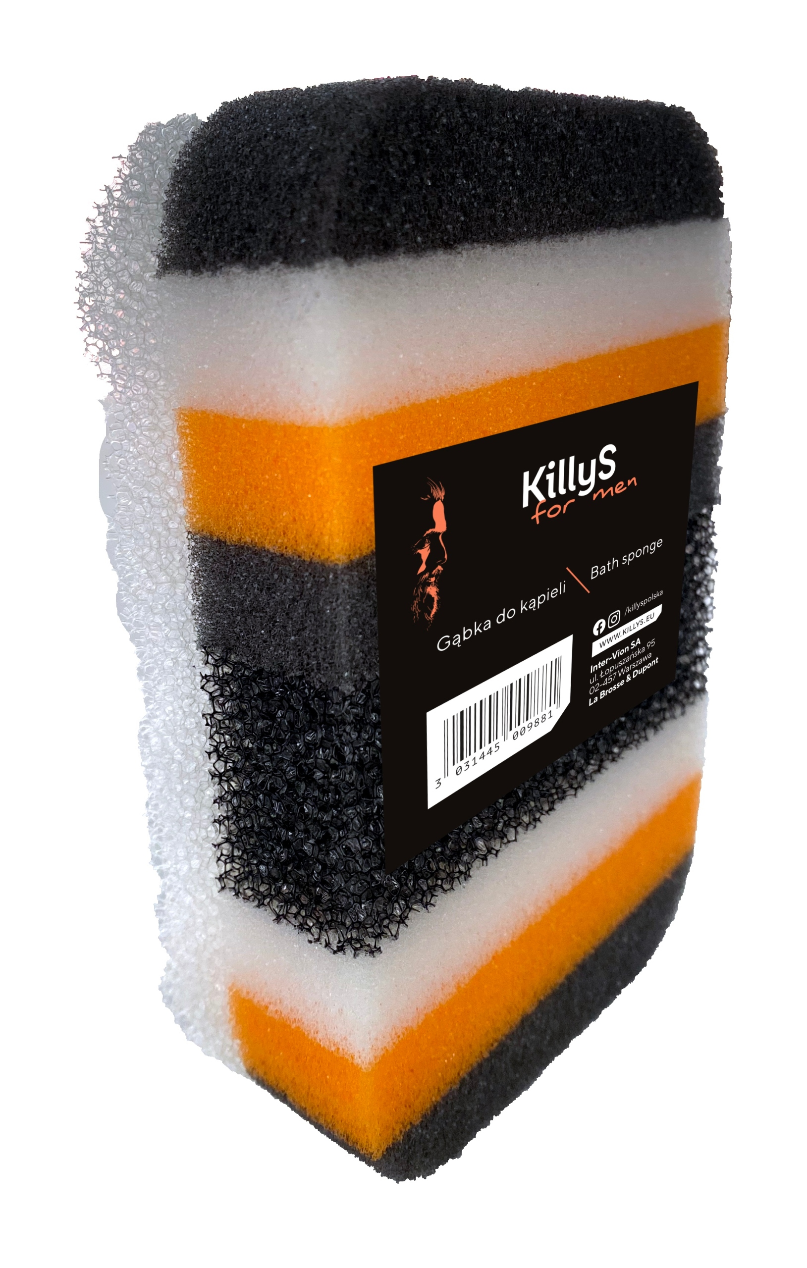 

Killys For Men gąbka do kąpieli masażu peelingu