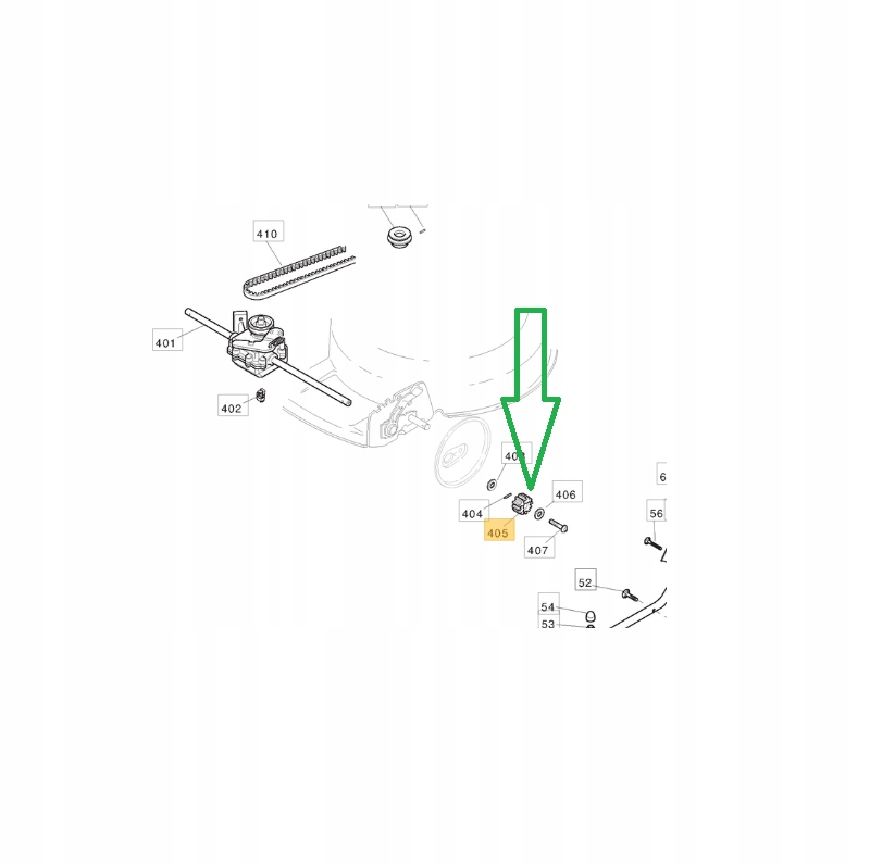 ZĘBATKA NAPĘDU KÓŁ LEWA PRAWA DO KOSIAREK STIGA 322570127/0 ORYGINALNA Marka Stiga