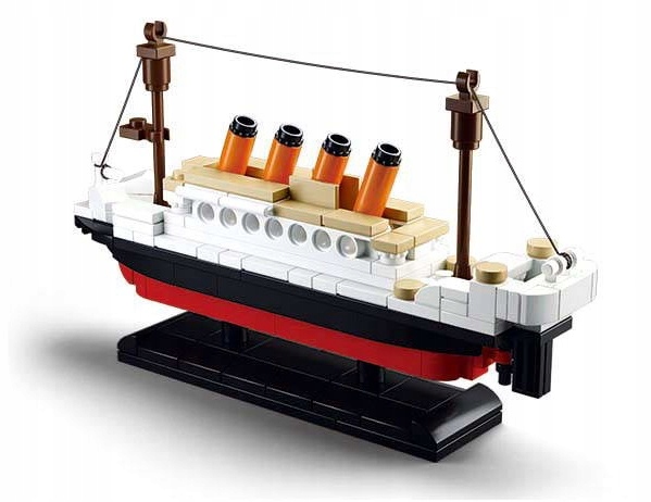 KLOCKI SLUBAN STATEK Titanic mały 194 elementy Rodzaj zestaw