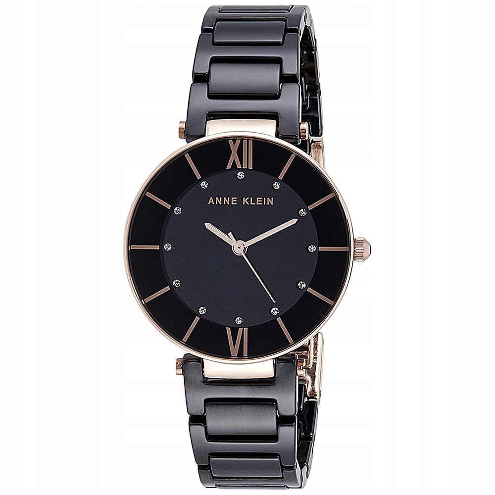 Dámské hodinky Anne Klein AK-3266BKRG černé