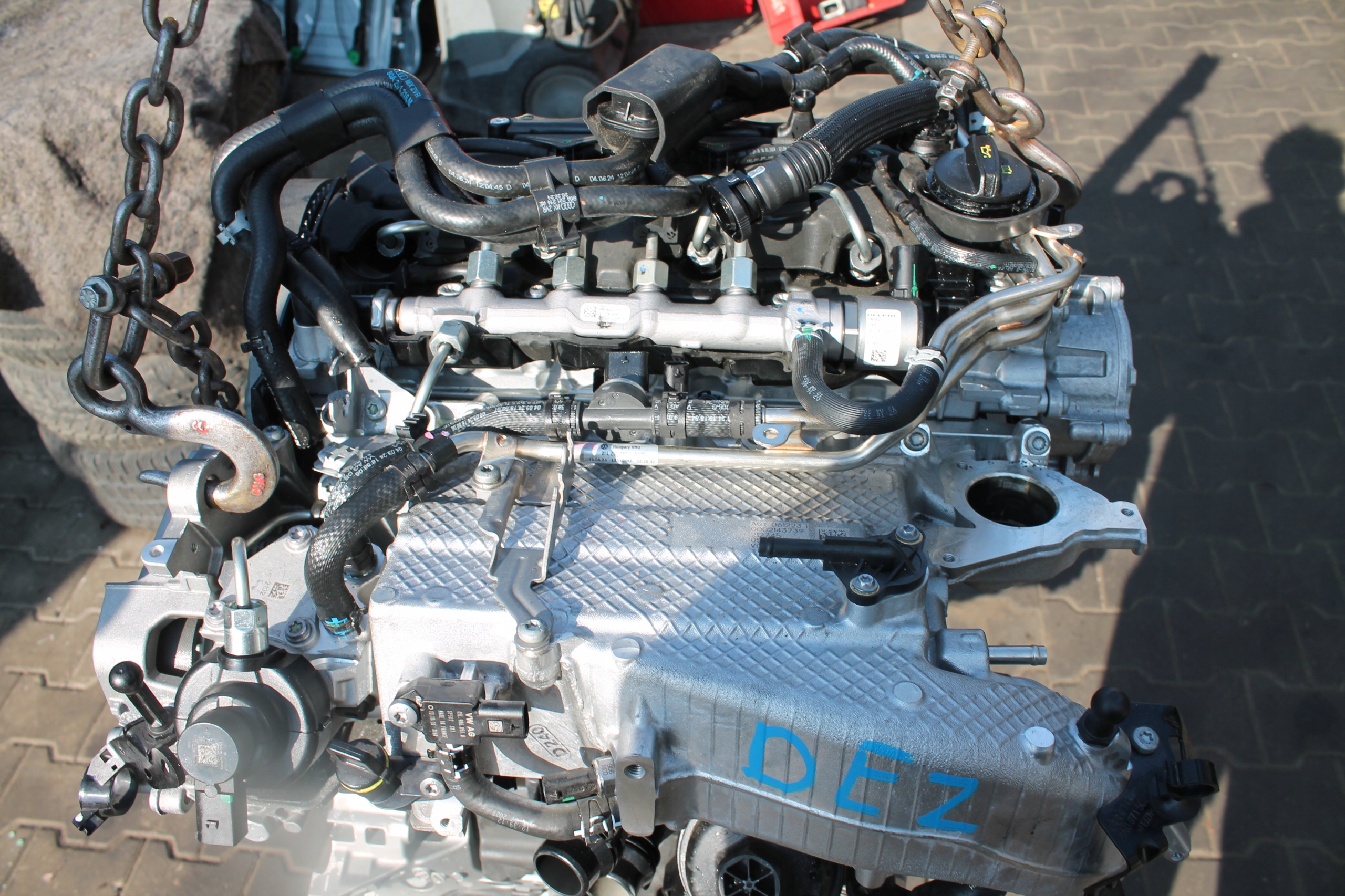 engine complete AUDI 2,0 TDI 10TYS KM DEZ