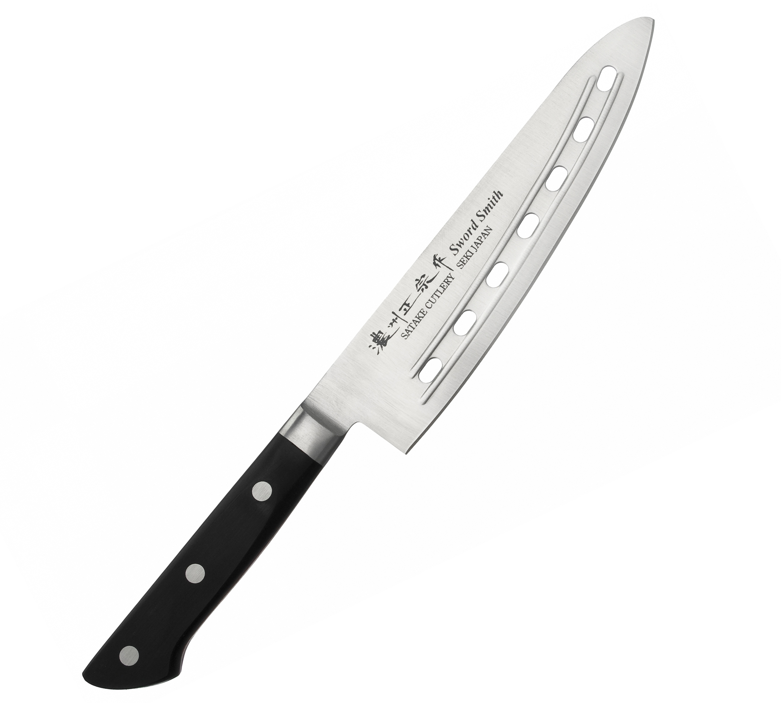 Satake Satoru Nůž japonského šéfkuchaře Air Holes 18 cm