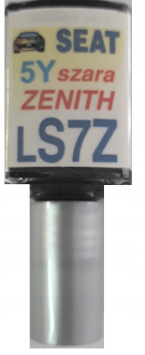 Zaprawka do rys 10ml AUDI VW SEAT S7Z LS7Z 5Y SZARY ZENITH