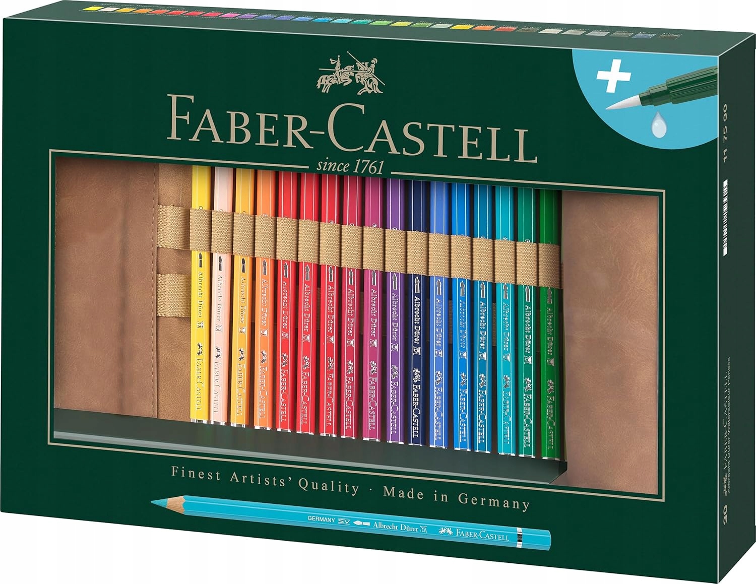 Faber-Castell Albrecht Dürer tužky 30 ks role vodní štětec