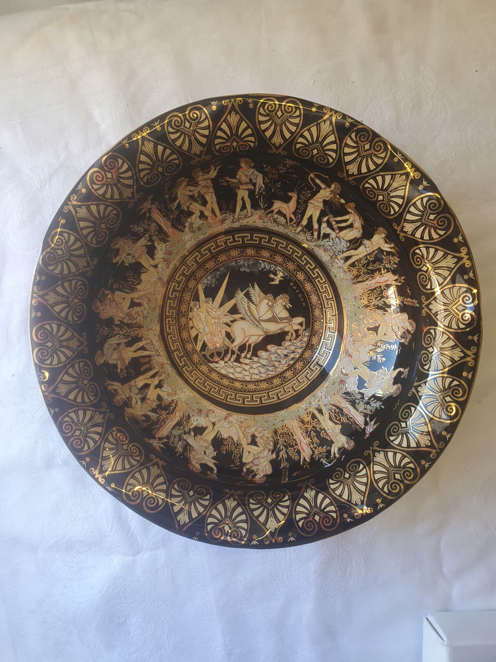 Półmisek porcelanowy grecki